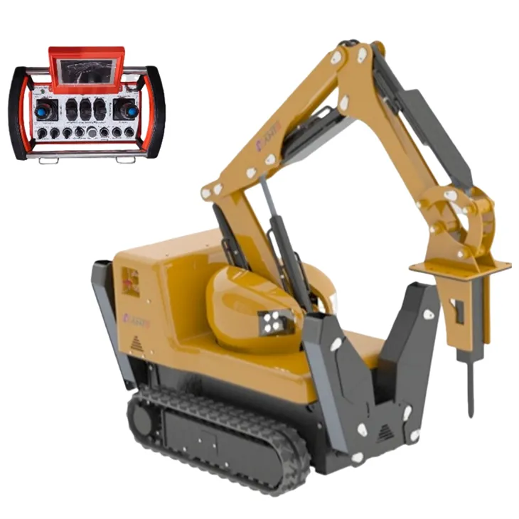 Robot do wyburzania betonu